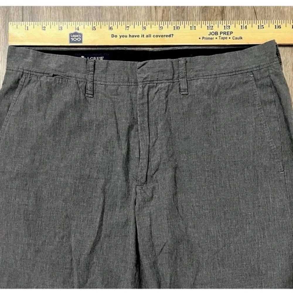 J.‎ Crew Bedford Pants Gray Cotton Size 31/32
